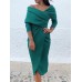 Autumn women's elegant ladylike dress HF0111-02-01