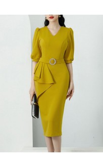 Flattering Fit for All Figures Dress HF3303-03-02