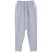 Loose Spring Wild Pants Clothing Light Gray Gifts Elastic Waist Women Pants